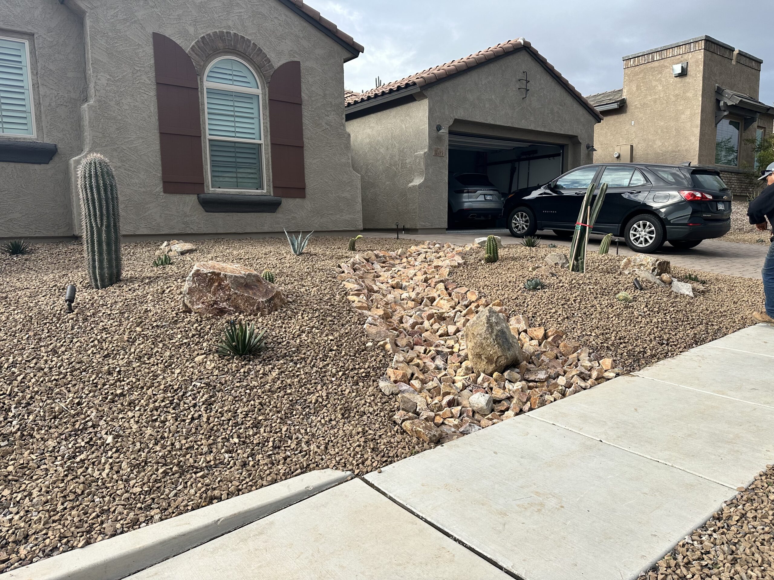Pavers installation